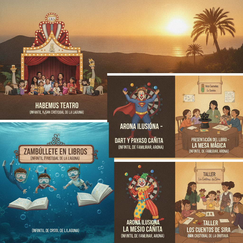 Planes para peques y familias: diversión asegurada este verano 2026 en Tenerife