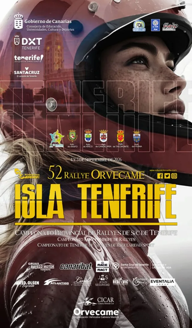 52º Rallye Orvecame Isla Tenerife — Deportes y Aventura en Santa Cruz de Tenerife, Tenerife