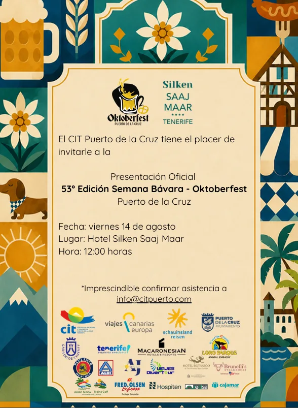 53 Edición Semana Bávara - Oktoberfest — Talleres y Formación en Puerto de la Cruz, Tenerife