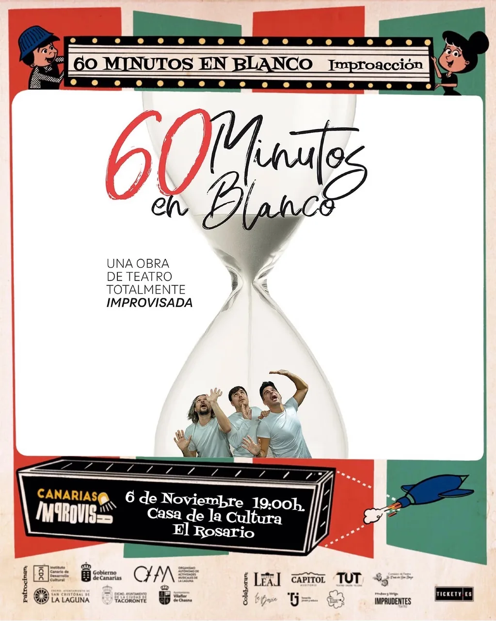 60 Minutos en Blanco — Teatro y Danza en El Rosario, Tenerife