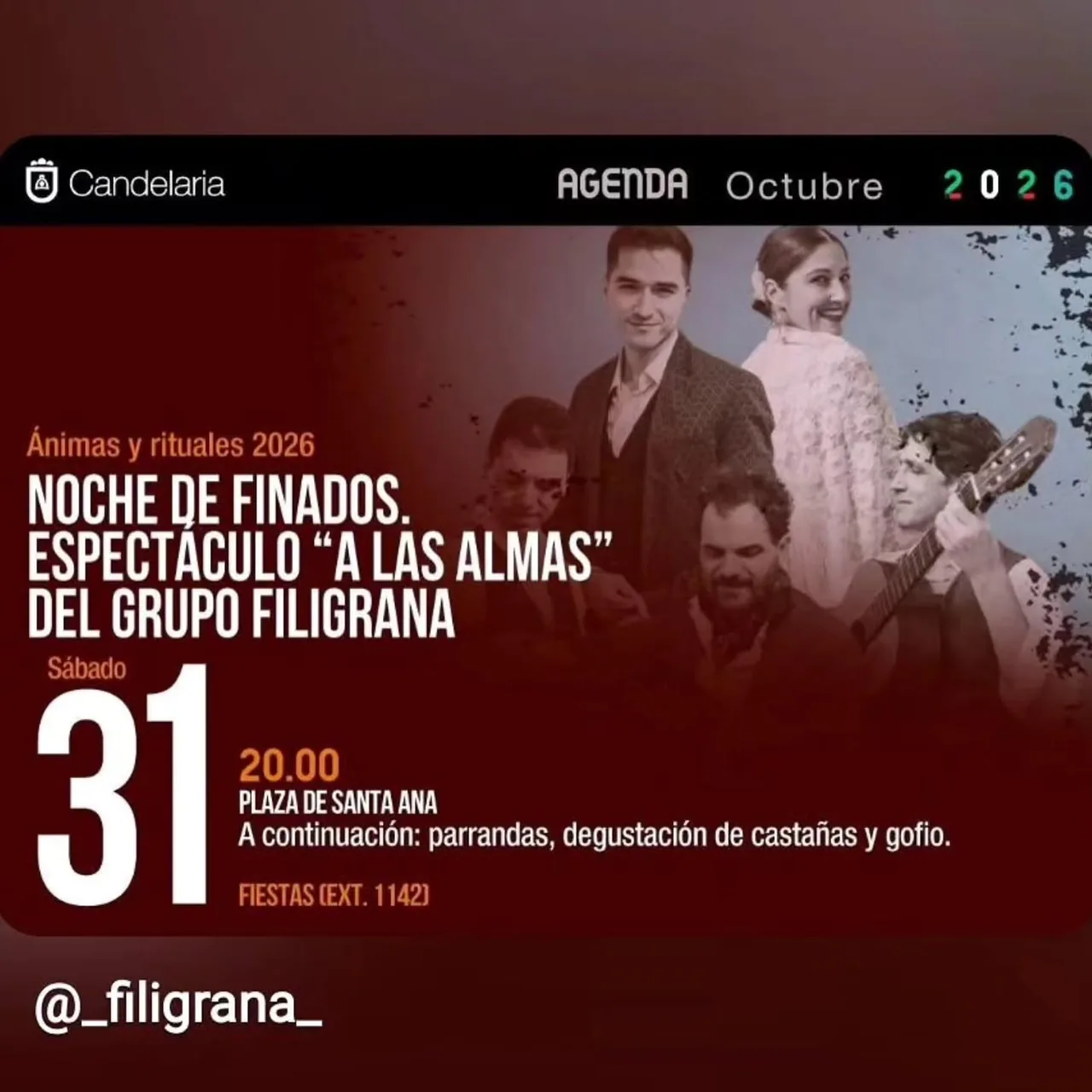 A las almas — Música en Candelaria, Tenerife