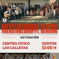 Actuación de Volkstanzgruppe Glasing - Grupo de Danza Folclórica de Austria — Música en Arona, Tenerife