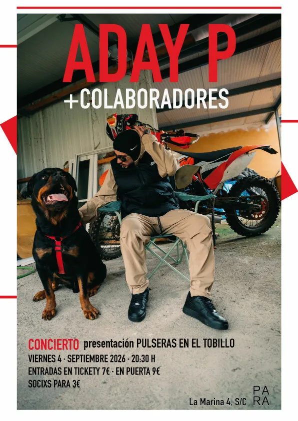 ADAY P + colaboradores — Música en Santa Cruz de Tenerife, Tenerife