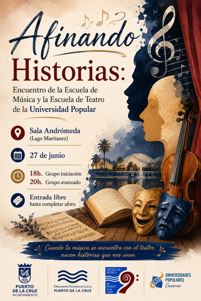 Afinando historias — Teatro y Danza en Puerto de la Cruz, Tenerife