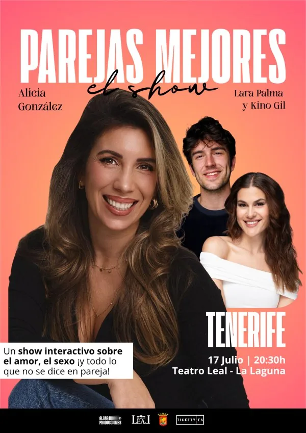 Alicia González: Parejas mejores, El show — Teatro y Danza en San Cristóbal de La Laguna, Tenerife