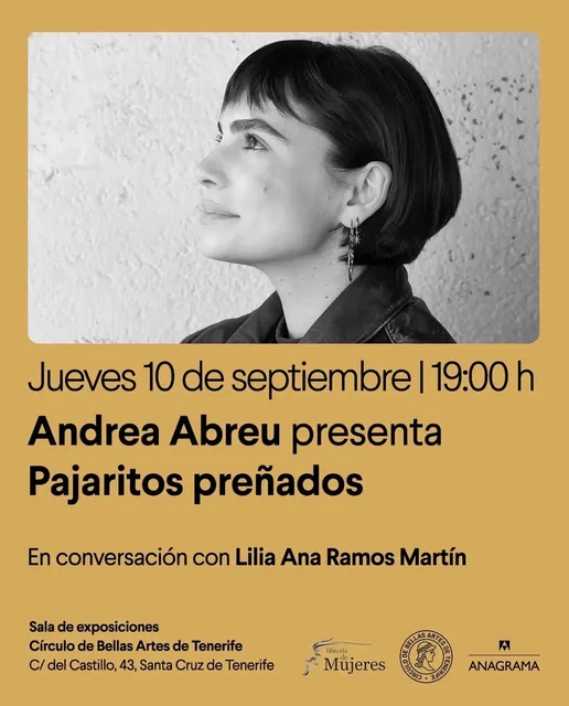 Andrea Abreu Presents 'Pájaros preñados' — Workshops & Training in Santa Cruz de Tenerife, Tenerife