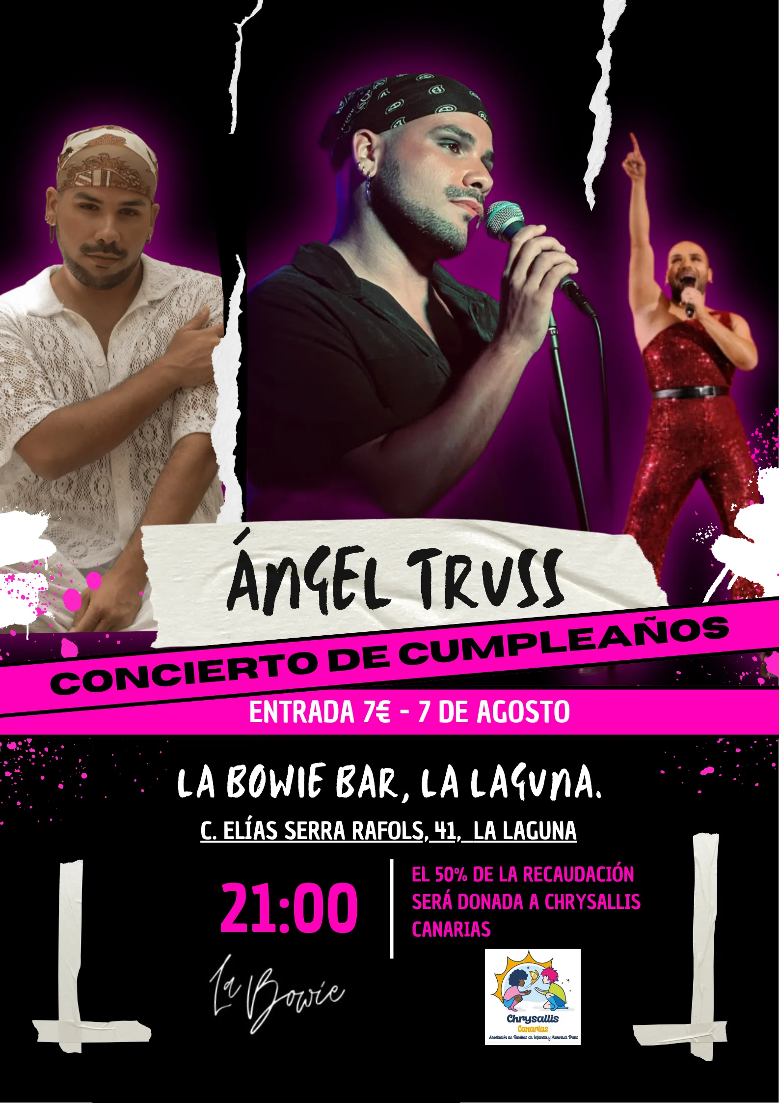 Ángel Truss: Concierto de Cumpleaños — Música en San Cristóbal de La Laguna, Tenerife