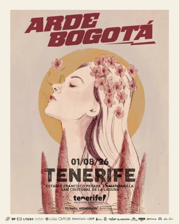 Arde Bogotá en Tenerife | World Tour 2025-2026 — Música en San Cristóbal de La Laguna, Tenerife