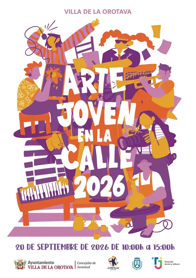 Arte Joven en la Calle 2026 — Exposiciones y Museos en La Orotava, Tenerife