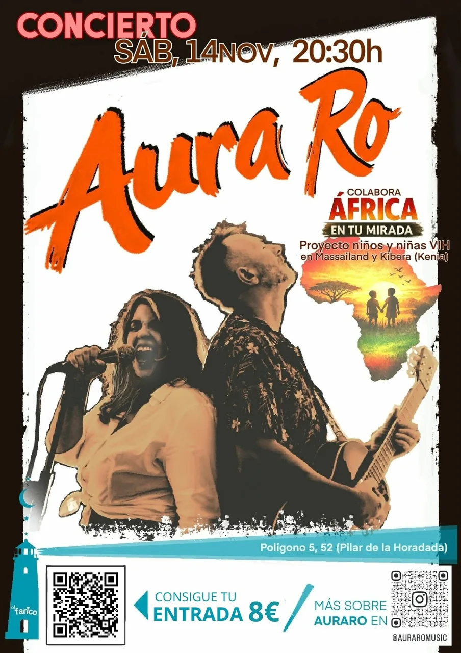 AURA RO en concierto en el Farico — Música en La Orotava, Tenerife