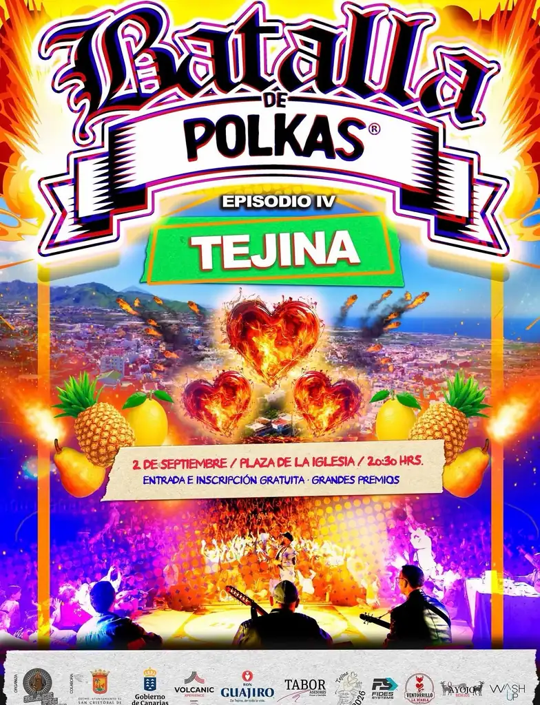 Batalla de Polkas — Festivals in San Cristóbal de La Laguna, Tenerife