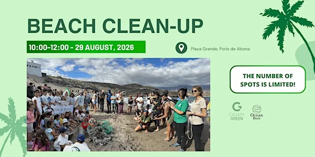 Beach Cleanup - Playa Grande, Poris de Abona — Deportes y Aventura en Arico, Tenerife
