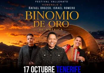 Binomio de Oro de América en Tenerife — Música en Santa Cruz de Tenerife, Tenerife