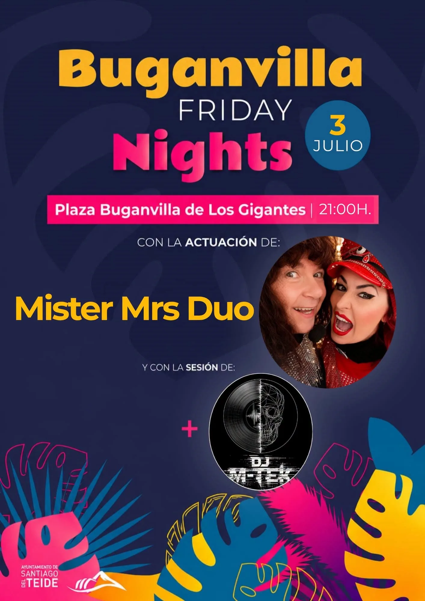 Buganvilla Friday Nights en Los Gigantes — Fiestas y Festivales en Santiago del Teide, Tenerife