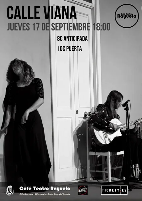 Calle Viana at Café Teatro Rayuela — Music in Santa Cruz de Tenerife, Tenerife