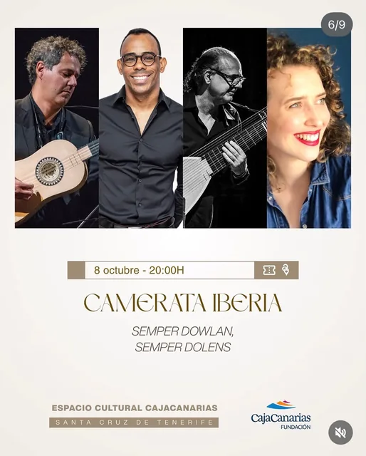 Camerata Iberia: Semper Dowland, Semper Dolens — Music in Santa Cruz de Tenerife, Tenerife