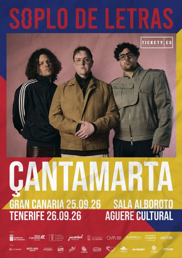 Çantamarta x Tenerife - Soplo de Letras — Música en San Cristóbal de La Laguna, Tenerife