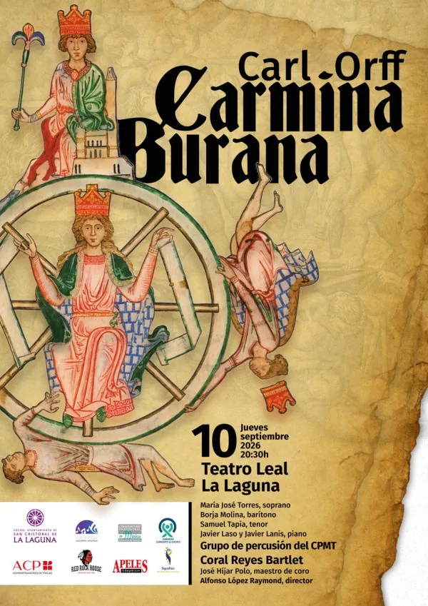 Carmina Burana — Música en San Cristóbal de La Laguna, Tenerife