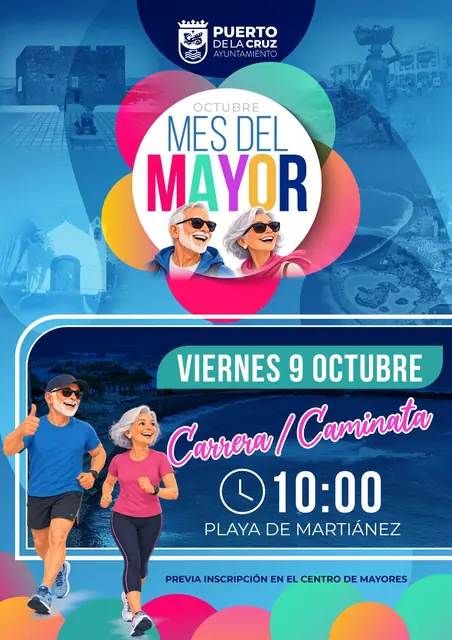 Carrera/Caminata del Mes del Mayor — Deportes y Aventura en Puerto de la Cruz, Tenerife