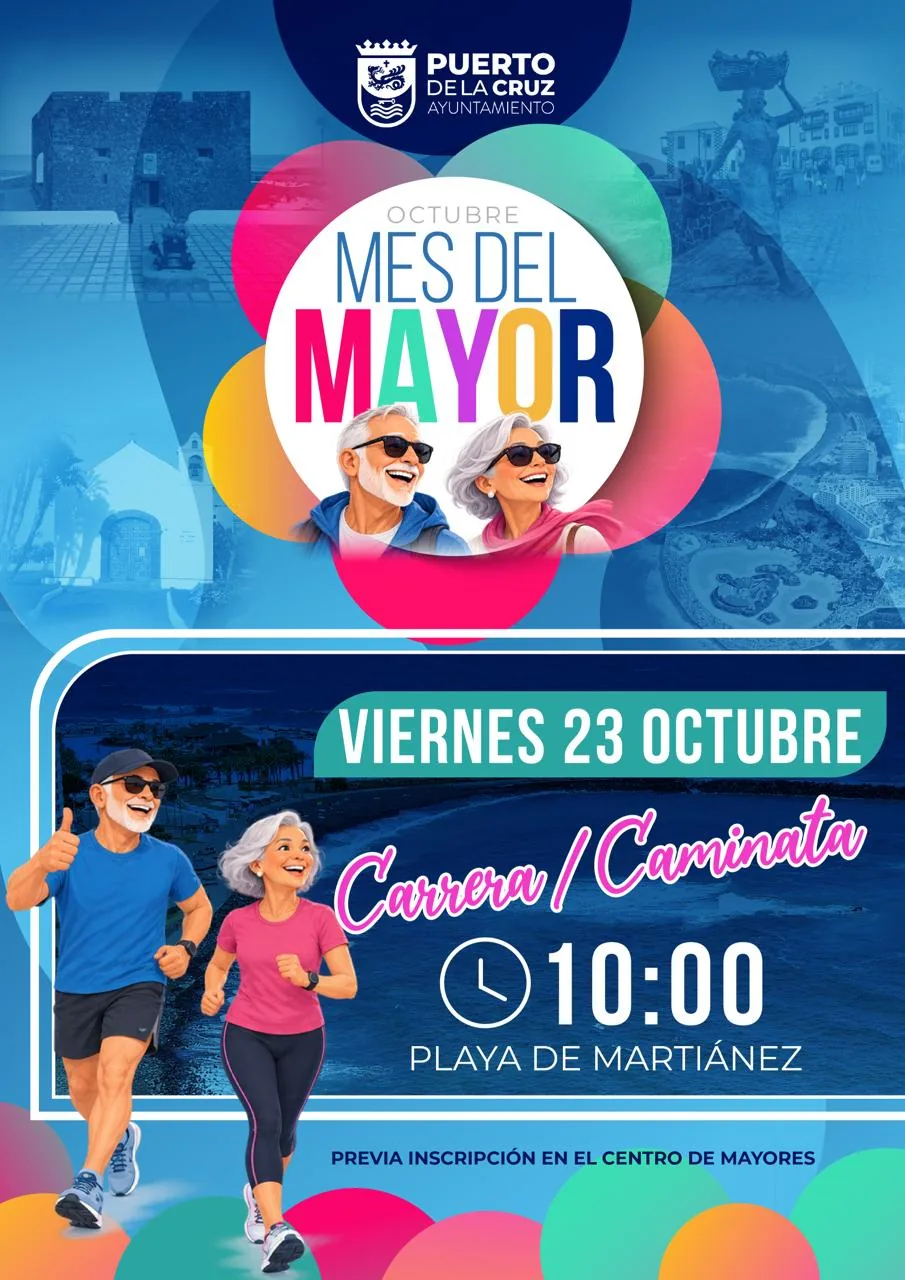Seniors' Month Run/Walk — Sports & Adventure in Puerto de la Cruz, Tenerife