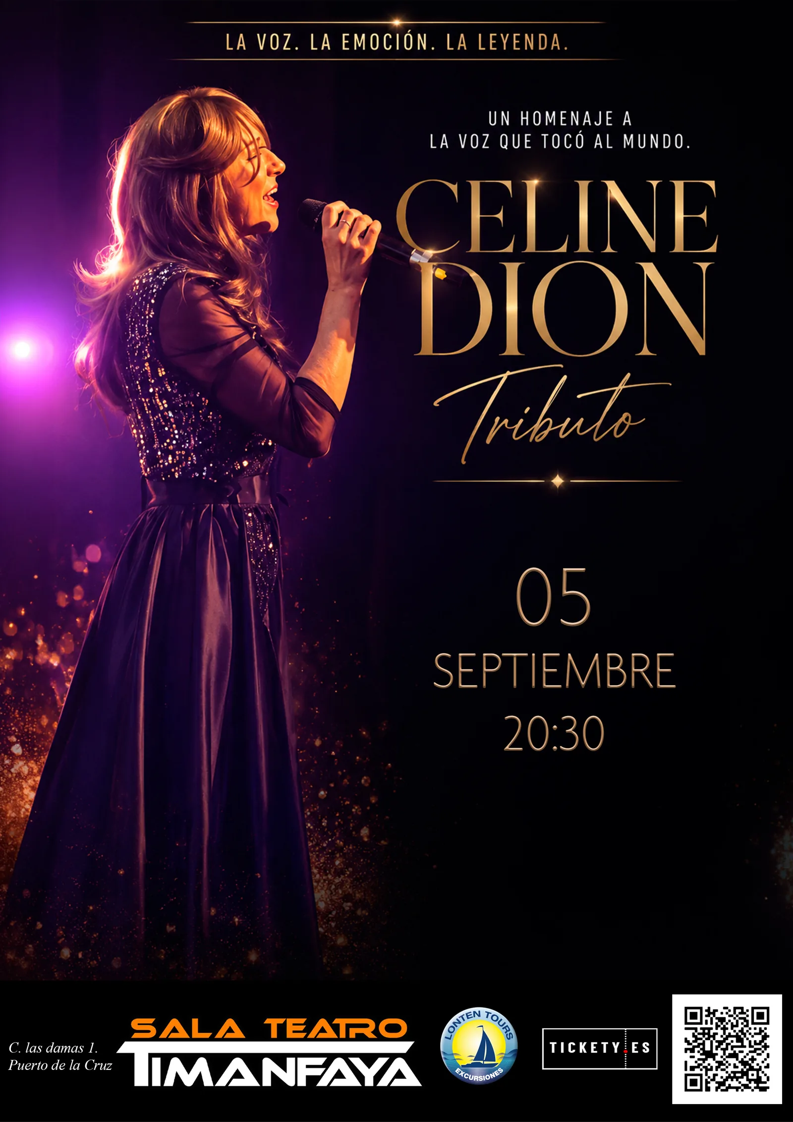 Celine Dion - Tribute Show — Música en Puerto de la Cruz, Tenerife