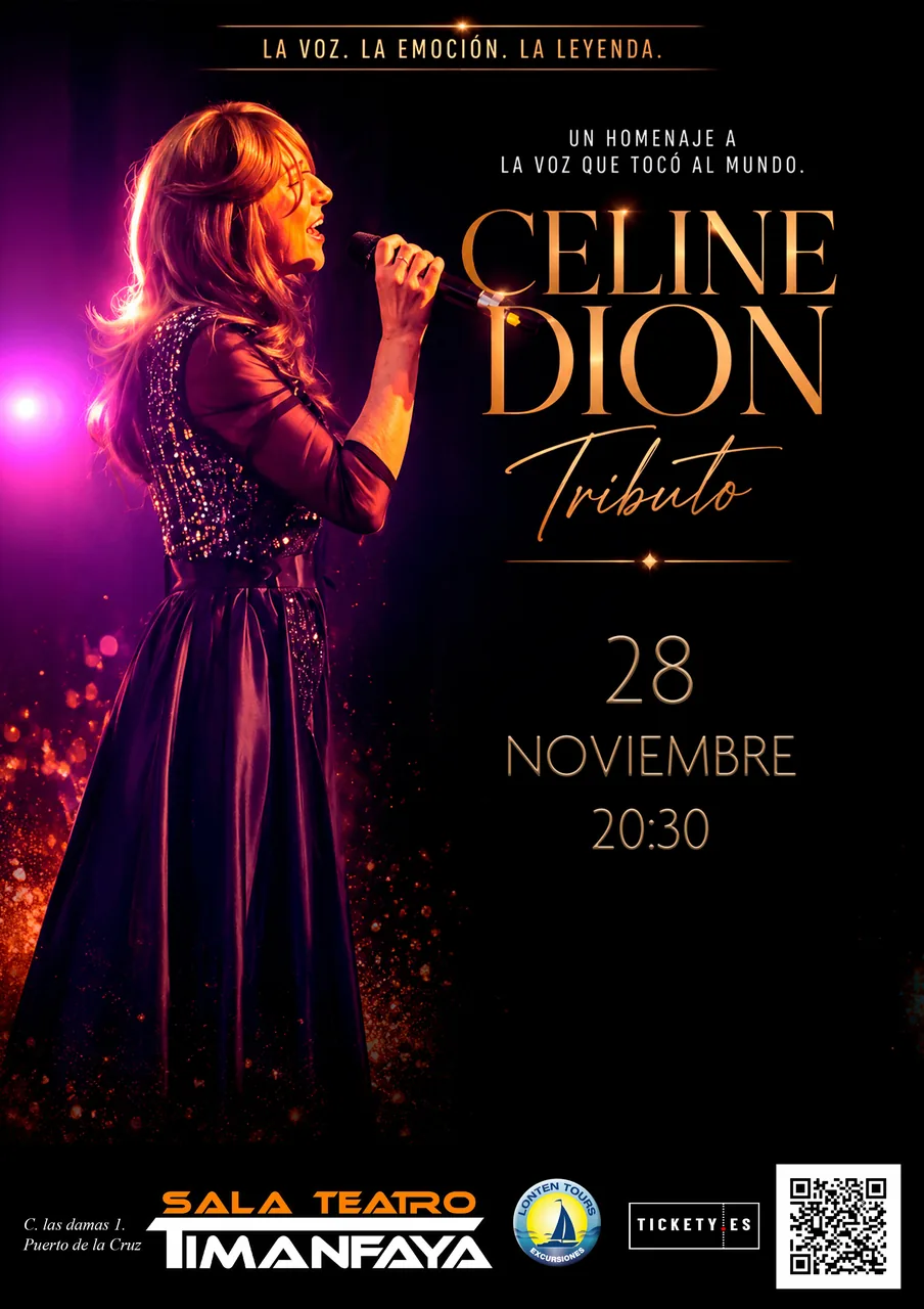 Celine Dion - Tribute Show — Music in Puerto de la Cruz, Tenerife