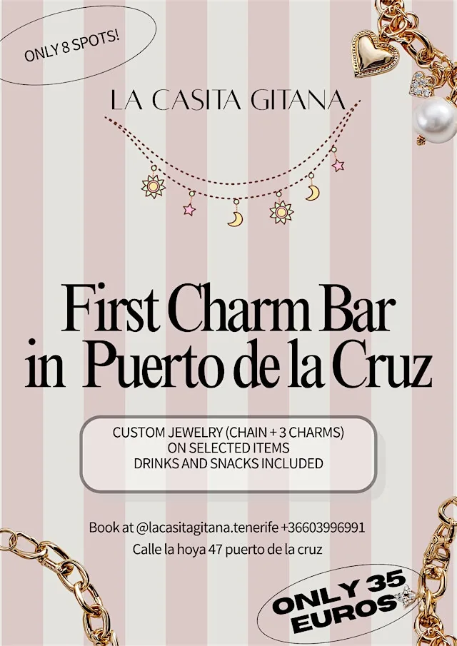 Charm Bar Experience - Crea tu Joya Personalizada — Talleres y Formación en Santa Cruz de Tenerife, Tenerife