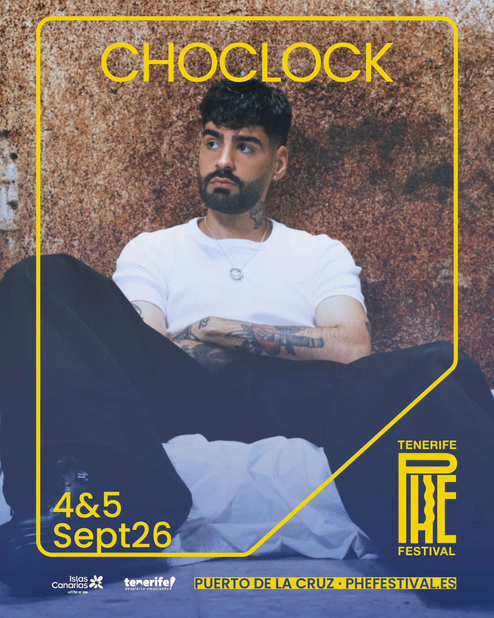 Choclock en Tenerife - Phe Festival 2026 — Fiestas y Festivales en Puerto de la Cruz, Tenerife