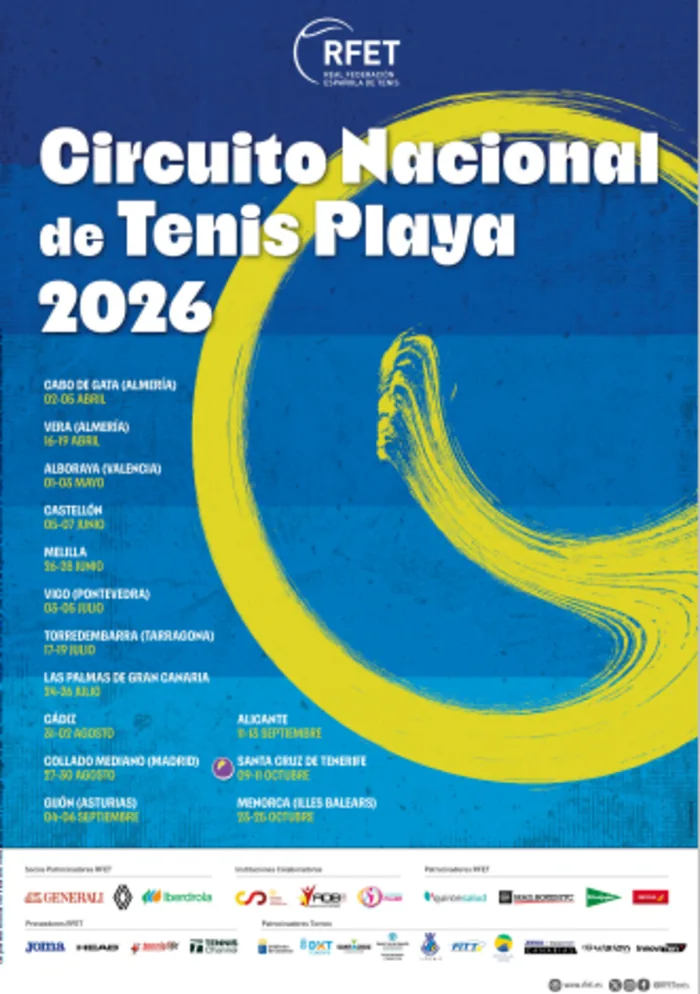 Circuito Nacional de Tenis Playa-Liga Mapfre — Deportes y Aventura en Santa Cruz de Tenerife, Tenerife