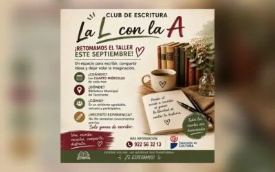 Writing Club 'La L con la A' led by Juan Carlos Medina — Workshops & Training in Tacoronte, Tenerife