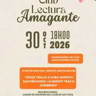 Club de Lectura Amagante - Octubre 2026 — Talleres y Formación en Arona, Tenerife