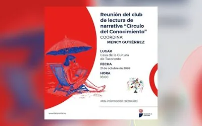 Círculo del Conocimiento Narrative Reading Club coordinated by Mency Gutiérrez — Workshops & Training in Tacoronte, Tenerife