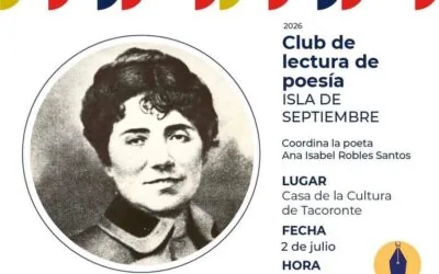 Club de lectura de poesía «Isla de Septiembre» — Talleres y Formación en Tacoronte, Tenerife