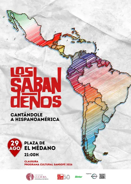 Concierto de Los Sabandeños en Sansofé 2026. Cantándole a Hispanoamérica — Música en Granadilla de Abona, Tenerife