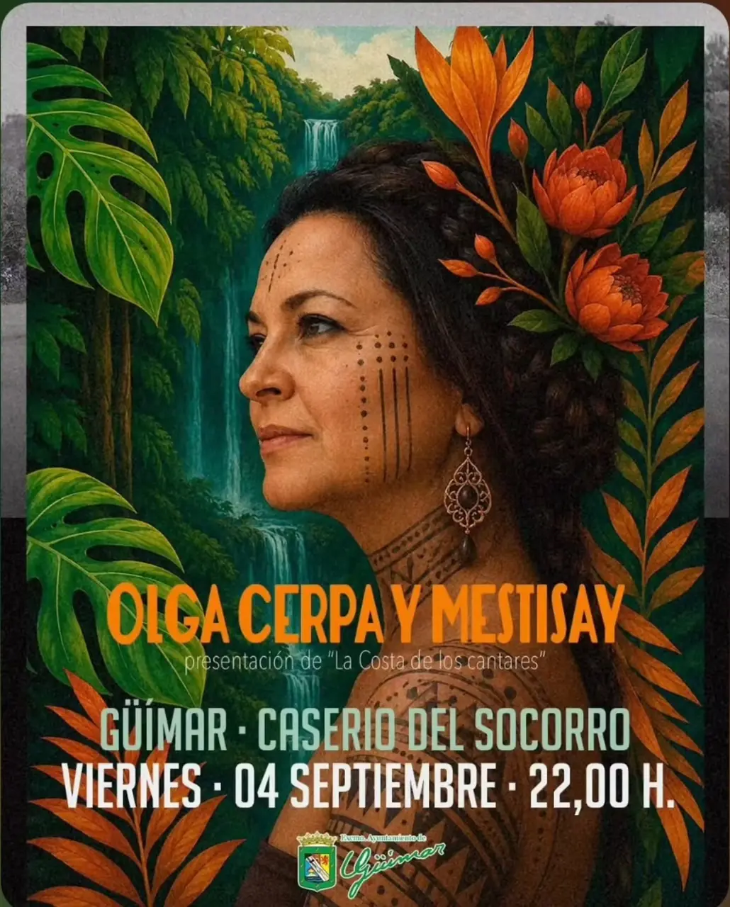 Concert by Olga Cerpa Mestisay — Music in Güímar, Tenerife