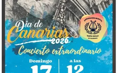 Concierto extraordinario por el Día de Canarias de la Banda Santa Cecilia — Música en Tacoronte, Tenerife
