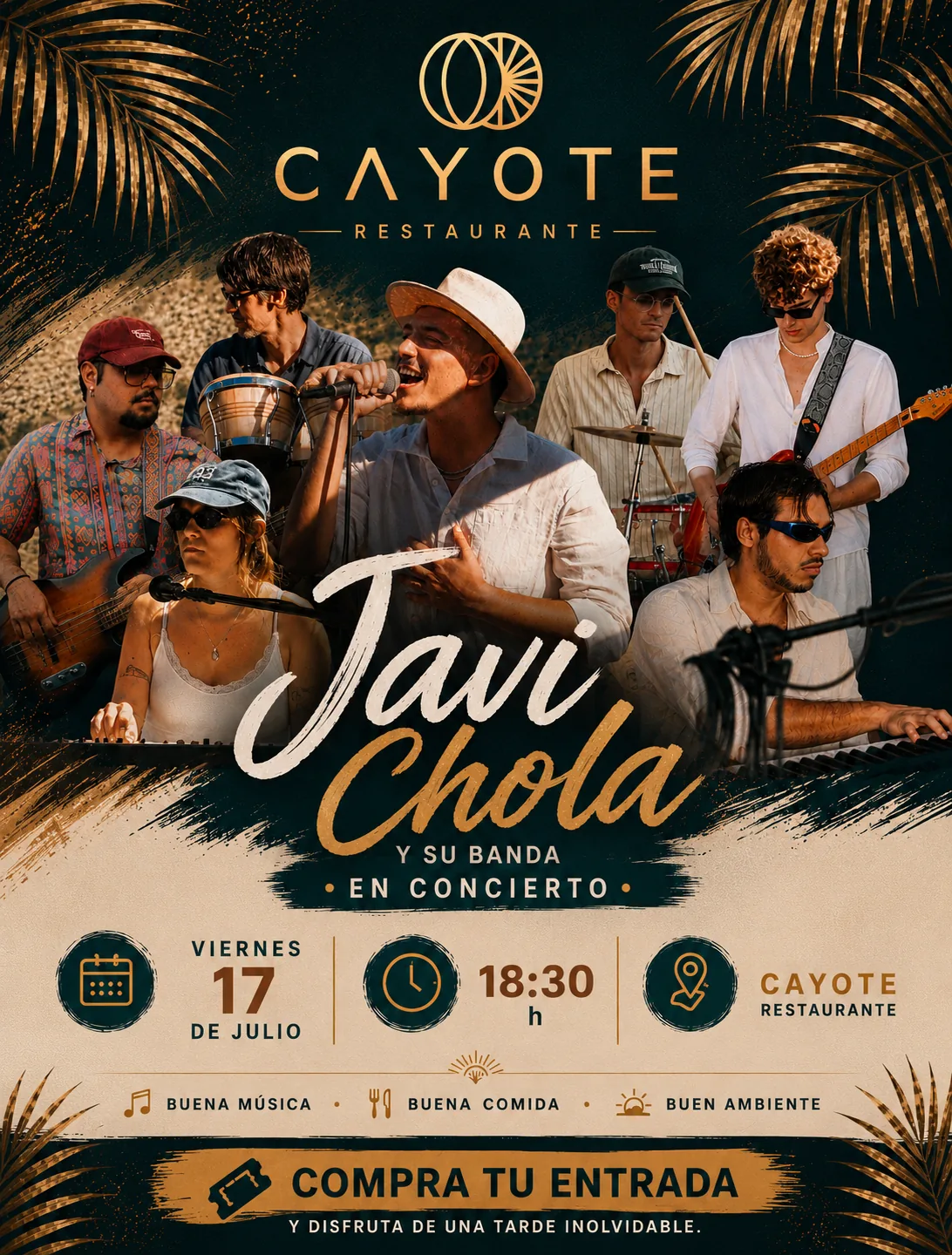 Concierto Javi Chola — Música en Santa Cruz de Tenerife, Tenerife