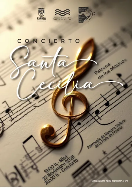 Concierto Santa Cecilia — Música en Puerto de la Cruz, Tenerife