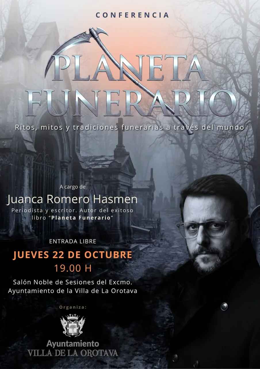 Planeta Funerario Talk with Juanca Romero and Hasmen — Workshops & Training in La Orotava, Tenerife