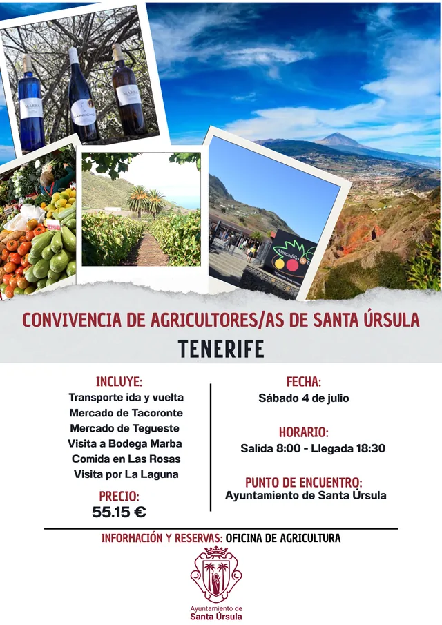 Convivencia para agricultores y agricultoras de Santa Úrsula — Talleres y Formación en Santa Úrsula, Tenerife