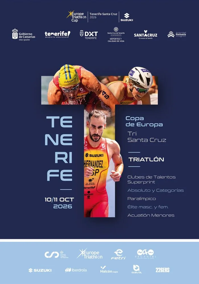 Copa de Europa de Triatlón — Deportes y Aventura en Santa Cruz de Tenerife, Tenerife