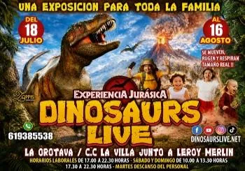 Dinosaurios Live en La Orotava — Infantil y Familiar en La Orotava, Tenerife