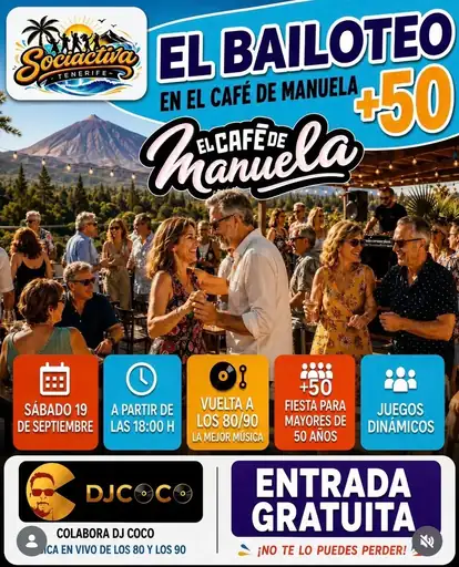 The +50 Dance Party — Music in Santa Cruz de Tenerife, Tenerife