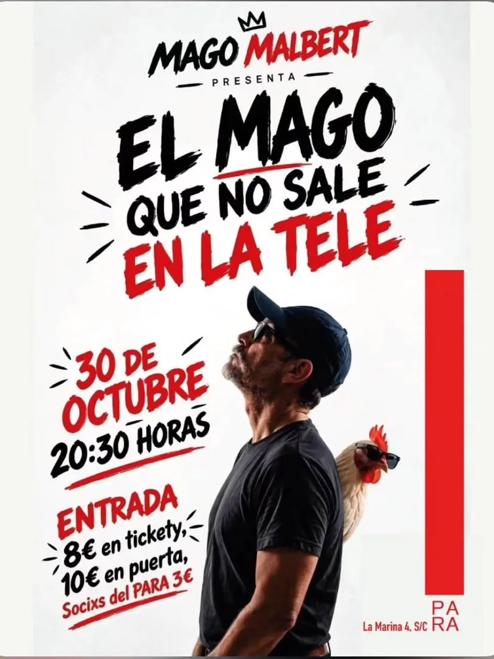 The Magician Who Isn't On TV 2.0 — Theatre & Dance in Santa Cruz de Tenerife, Tenerife