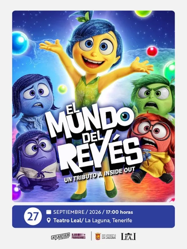 El mundo del revés: un tributo a Inside Out — Teatro y Danza en San Cristóbal de La Laguna, Tenerife