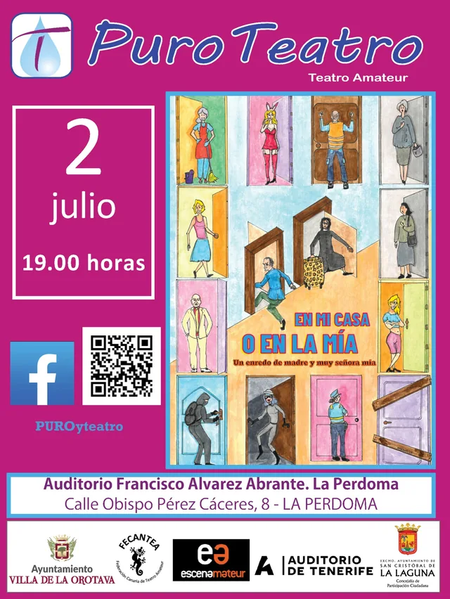 En mi casa o en la mía — Teatro y Danza en La Orotava, Tenerife