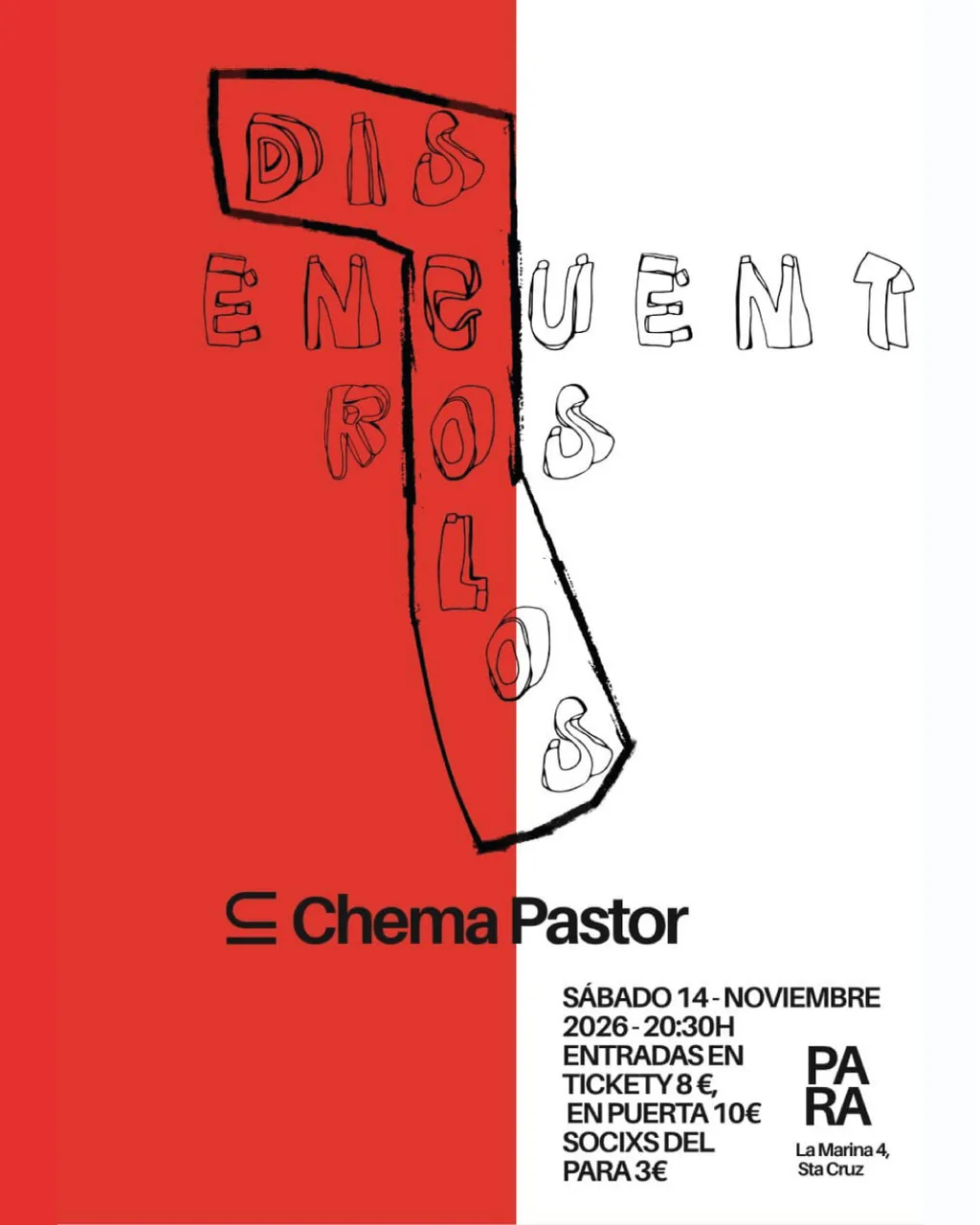 ENCUENTROS DÍSCOLOS con CHEMA PASTOR · IMPRO LIBRE — Música en Santa Cruz de Tenerife, Tenerife