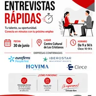 Entrevistas Rápidas de Empleo — Talleres y Formación en Arona, Tenerife