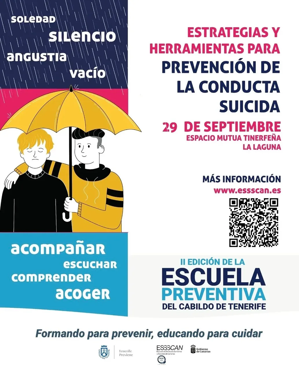 Strategies and Tools for Preventing Suicidal Behaviour — Workshops & Training in San Cristóbal de La Laguna, Tenerife