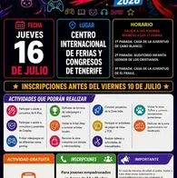 Excursión a TLP Tenerife Summer-Con 2026 — Infantil y Familiar en Arona, Tenerife